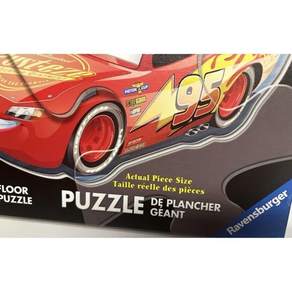 Ravensburger Disney Lightening McQueen Jackson Storm Cars 24 pieces floor puzzle - Picture 4 of 7